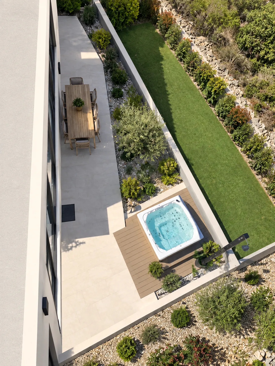 Apartment P2 A4 — landscaped garden